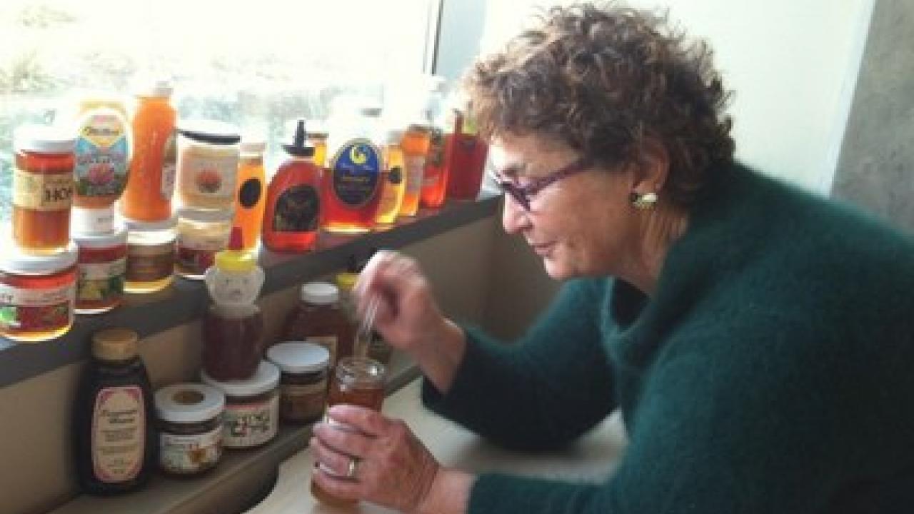 With her honey flavor wheel and honey library, this expert wants to change Americans' relationship to a controversial sweetener. Amina Harris